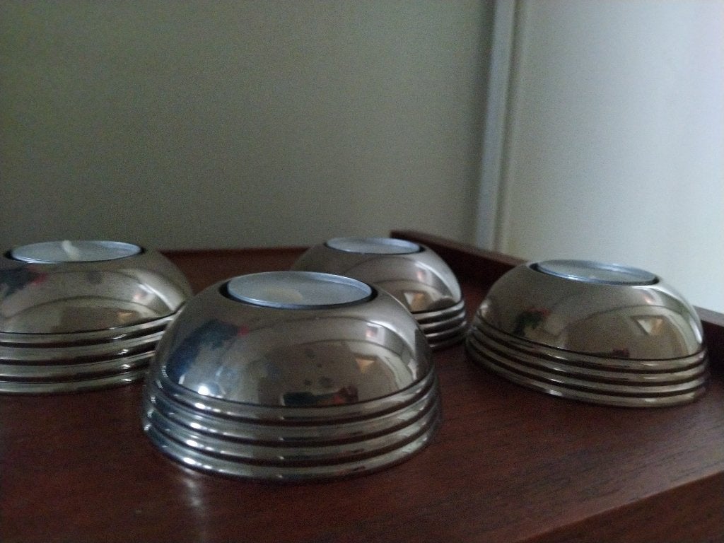aromabrander-theelichthouder(zilver/koper) - geurverspreider, Ophalen of Verzenden, Meerkleurig, Overige materialen, Geurverspreider