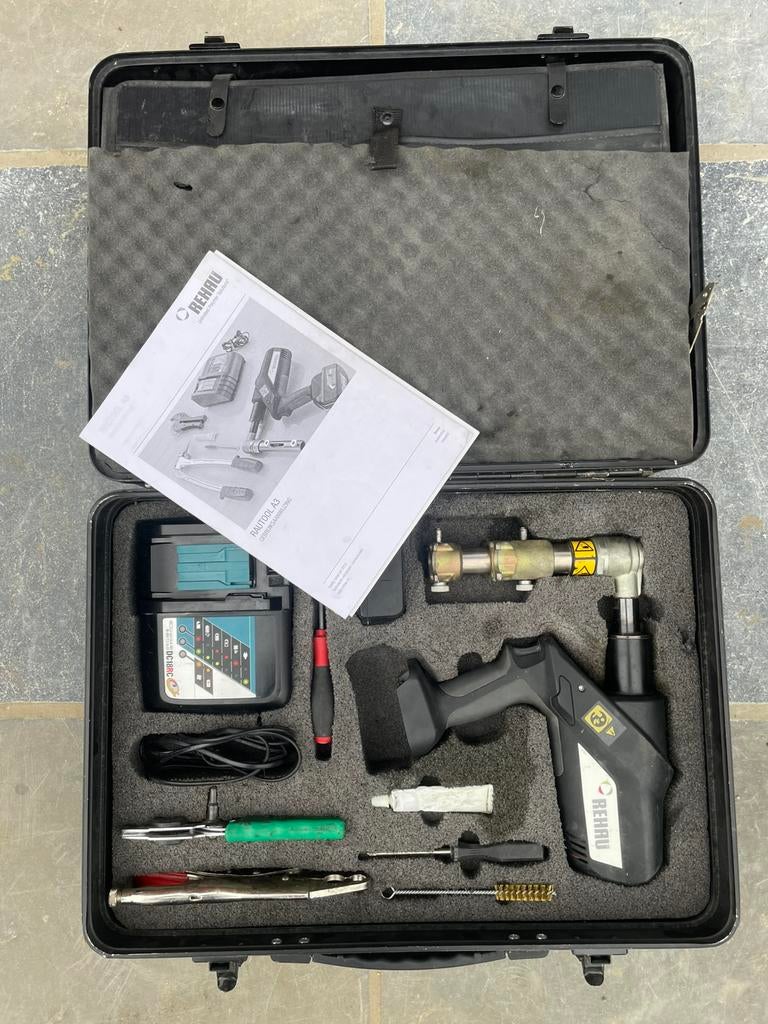 Rehau rautool perstang op batterij, Enlèvement, Comme neuf