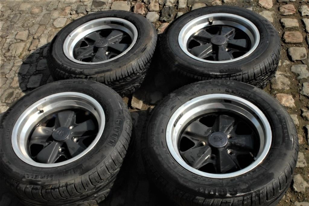 Jeu de jantes 15'' FUCHS origine Porsche, 15 pouces, 215 mm, Enlèvement, Jante(s)