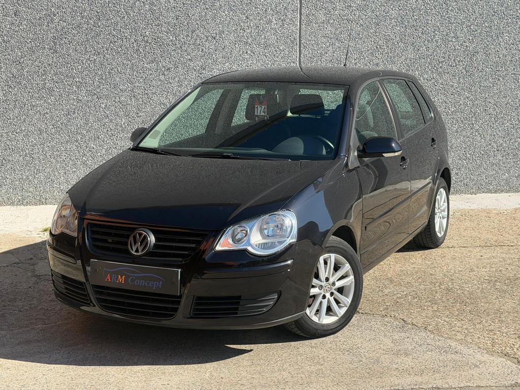 Volkswagen Polo 1.2 Essence 2009 prête à immatriculer, Autos, Bluetooth, Achat, Entreprise, Boîte manuelle
