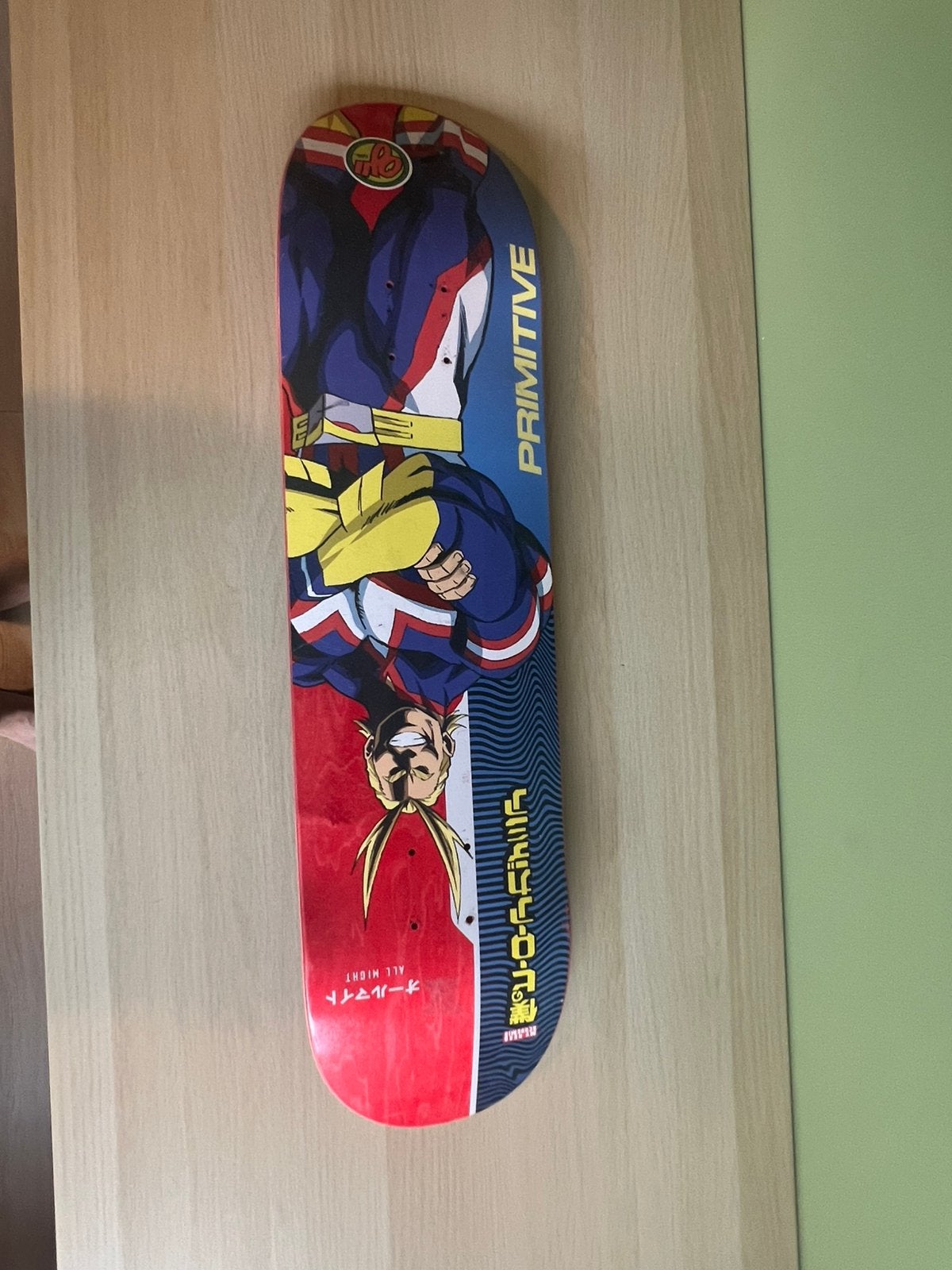 Skateboard Primitive x My Hero Academia, Caravanes & Camping, Enlèvement, Comme neuf
