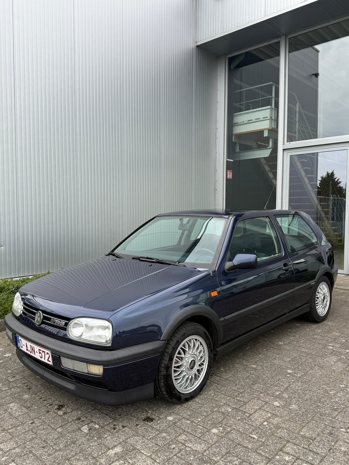 Golf 3 2.8 VR6, Voorwielaandrijving, 4 zetels, Blauw, Handgeschakeld