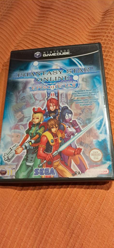 Nintendo gamecube Phantasy star online episode 1&2, Games en Spelcomputers, Games | Nintendo GameCube, Avontuur en Actie, Gebruikt