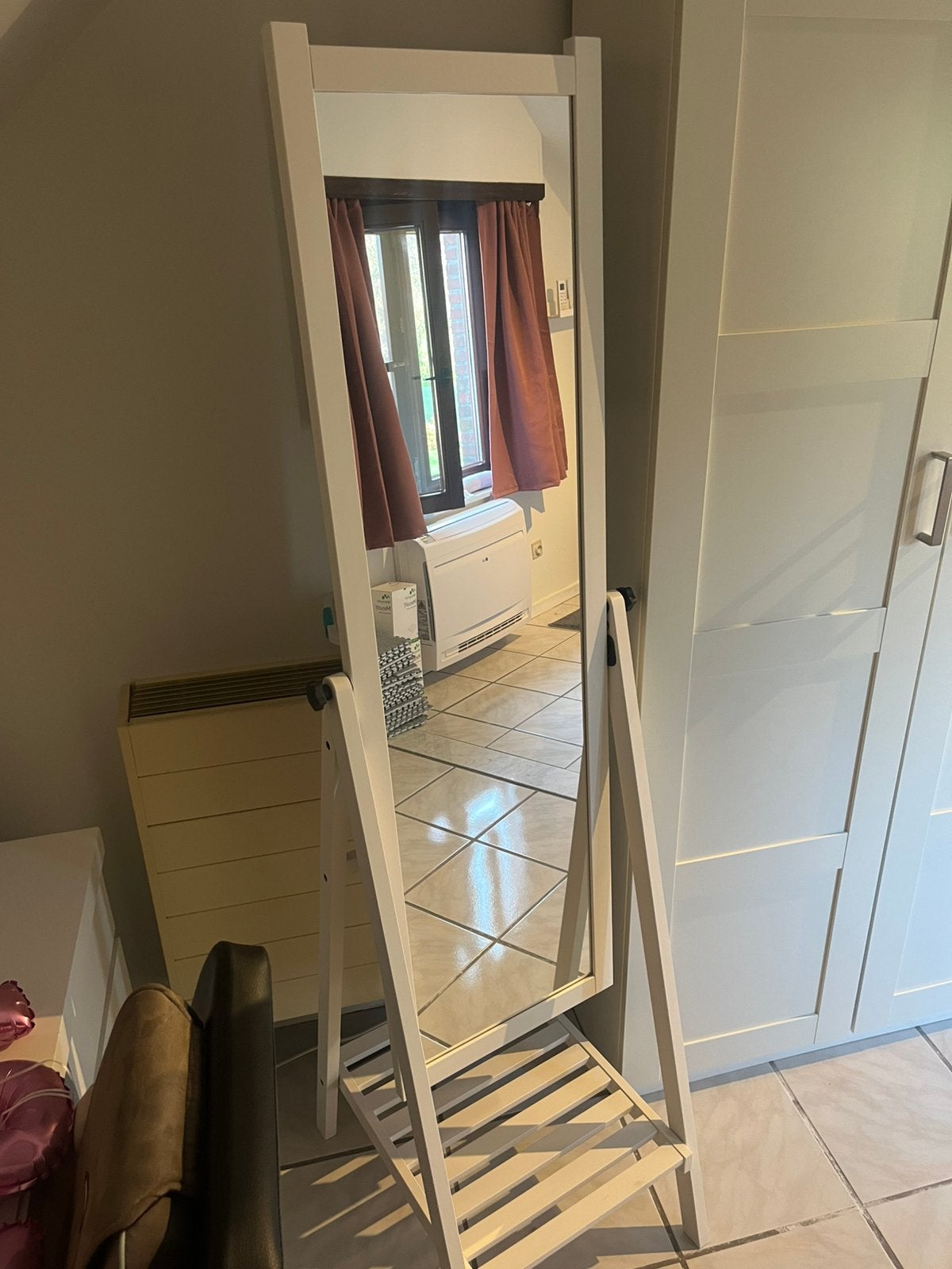 Spiegel Ikea, Ophalen, Minder dan 50 cm, Zo goed als nieuw, 150 tot 200 cm