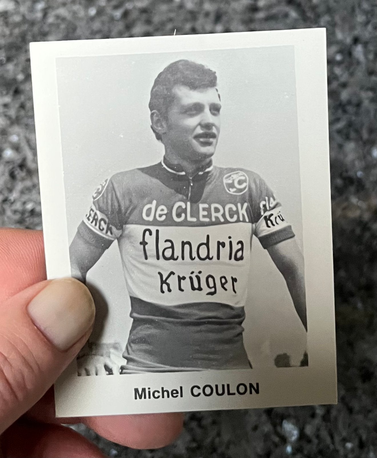 Cycliste Michel Coulon Flandria, Enlèvement, Comme neuf