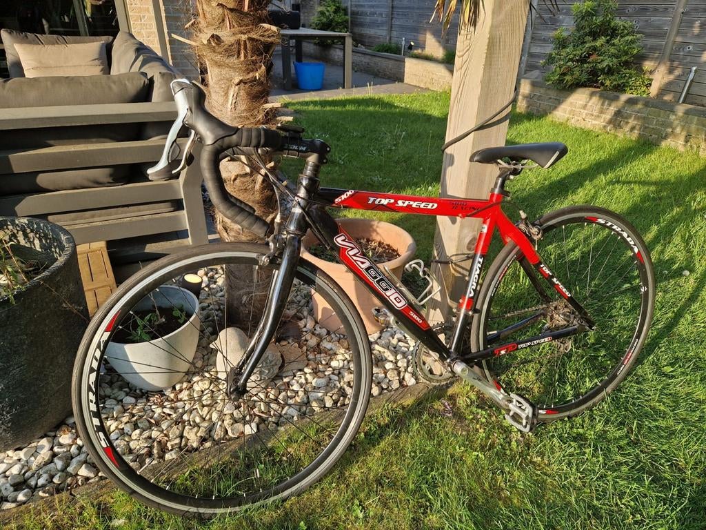 Koersfiets maat 50, Fietsen en Brommers, Ophalen