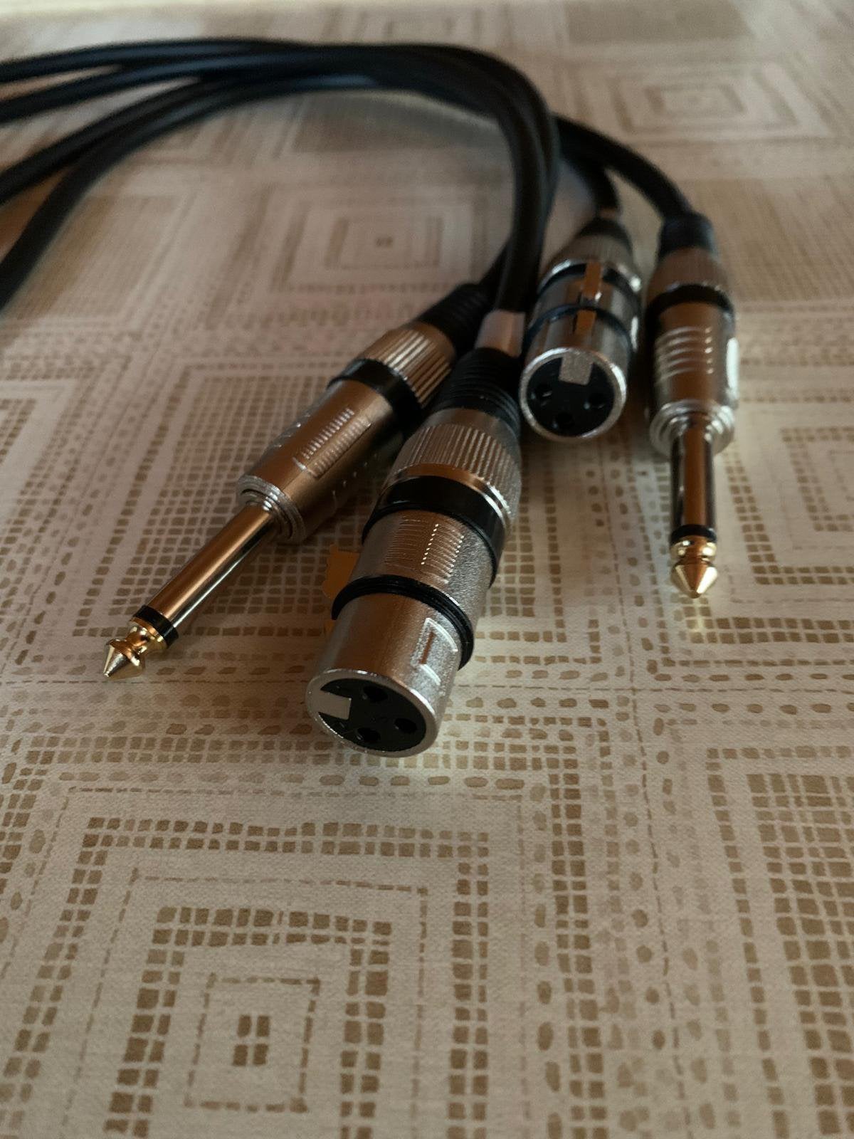 Kabels versterker, cd-speler of platenspeler, Audio, Tv en Foto, Audiokabels en Televisiekabels, Ophalen, Zo goed als nieuw