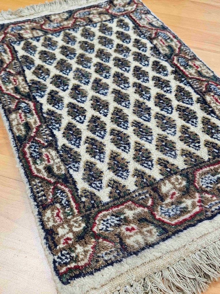 Tapis oriental 58/39 cm, Maison & Meubles, Enlèvement ou Envoi, Utilisé, Multicolore, Oriental