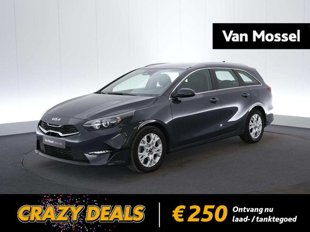 Kia Ceed Sportswagon Pulse 1.0 T-GDi 100 MHEV DCT ISG, Auto's, Stof, Gebruikt, Zwart, Zwart