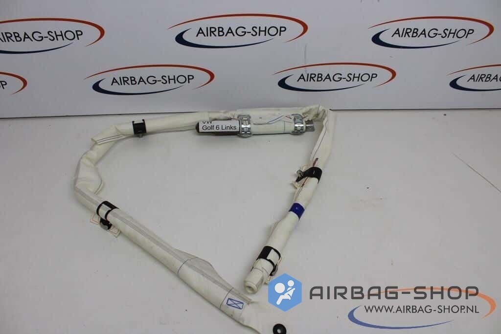 Volkswagen Golf 6 Dakairbag 5-Deurs Hemel Airbag Links, Auto-onderdelen, Gebruikt, -, Volkswagen, -