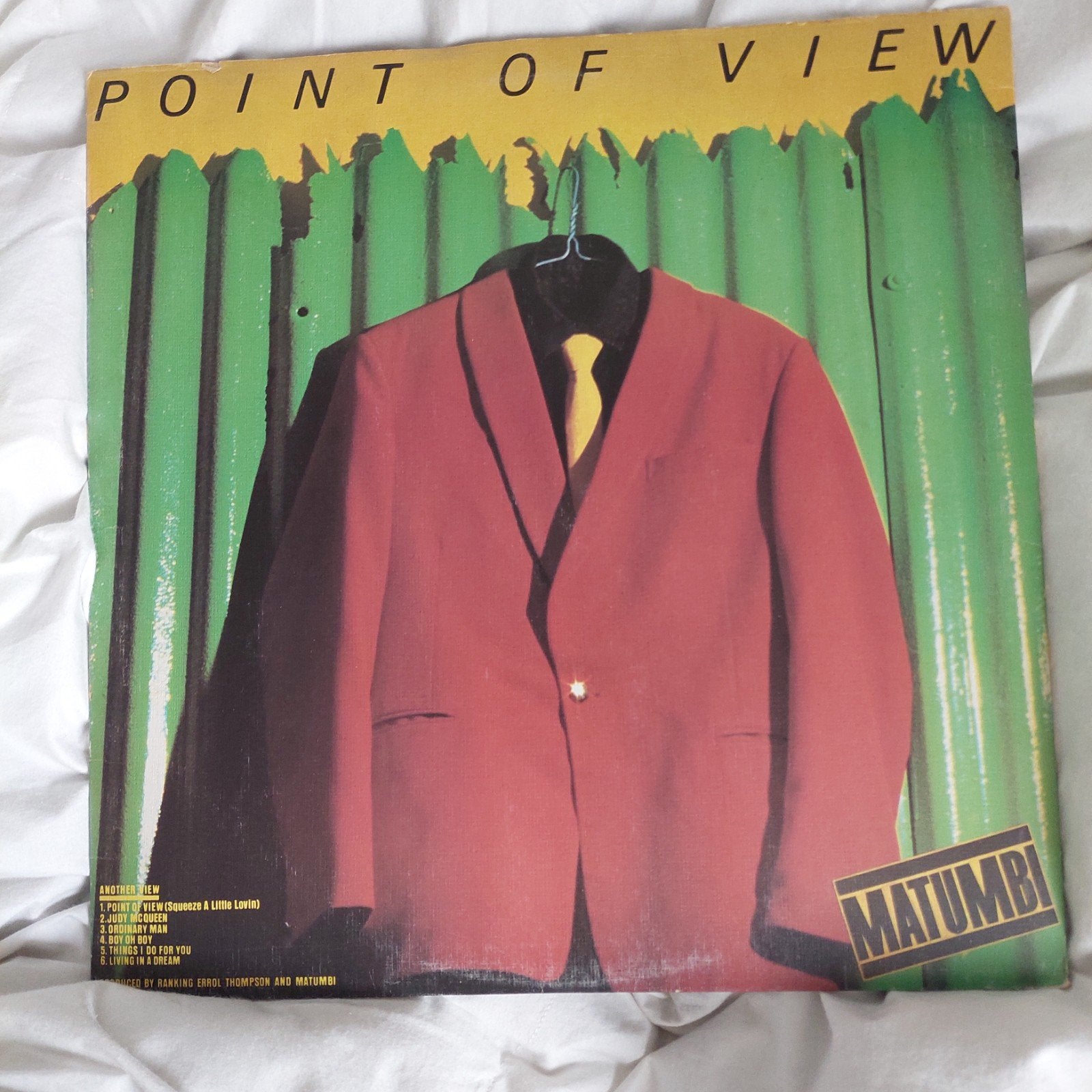 Matumbi Reggae titel point of view, LP, Enlèvement ou Envoi, Comme neuf, Autres genres
