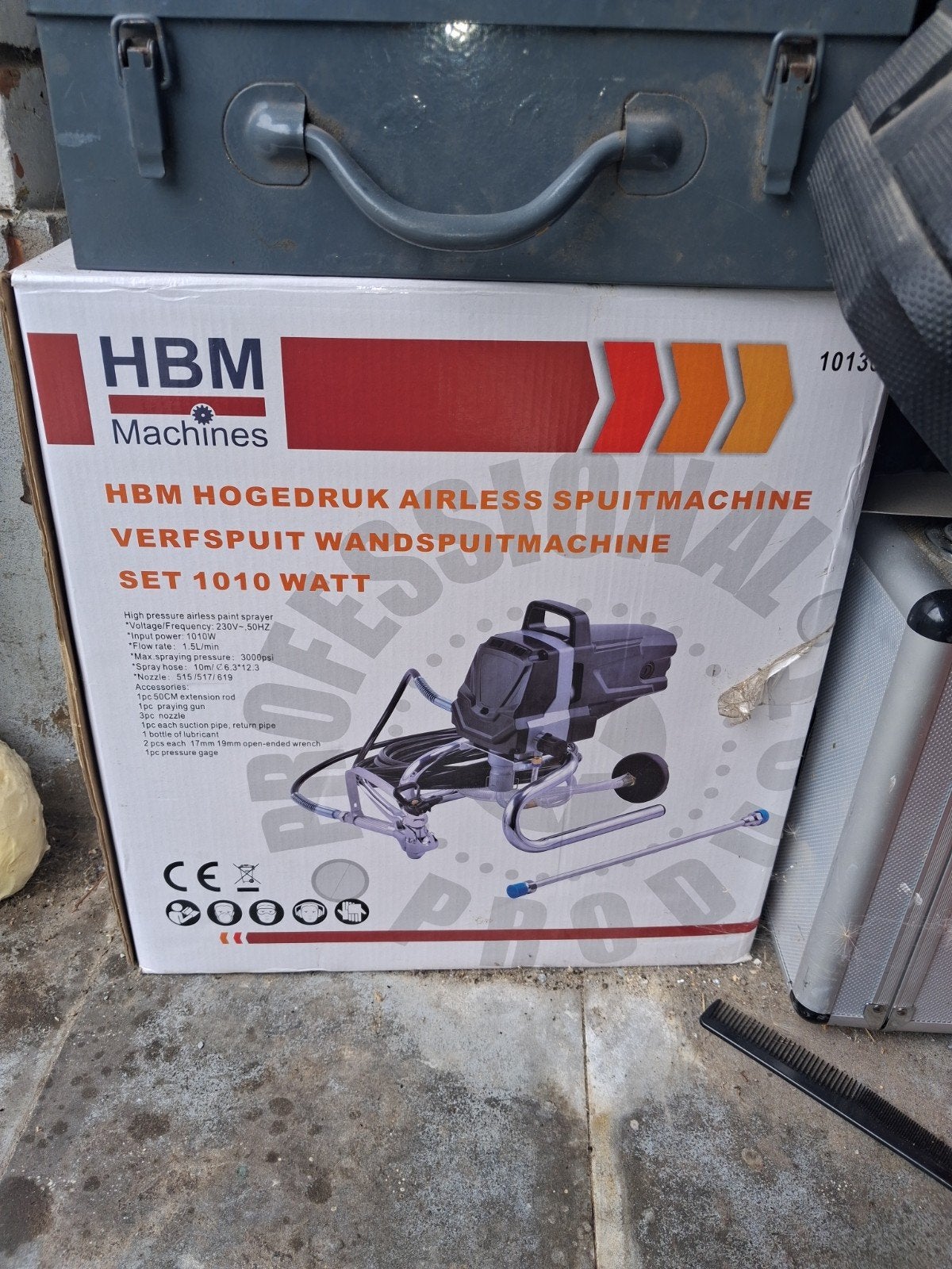 Verfspuit, Doe-het-zelf en Bouw, Ophalen