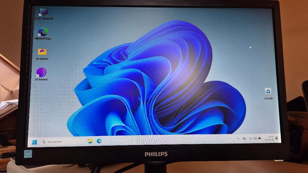Philips 19-inch pc-monitor, Ophalen, VGA