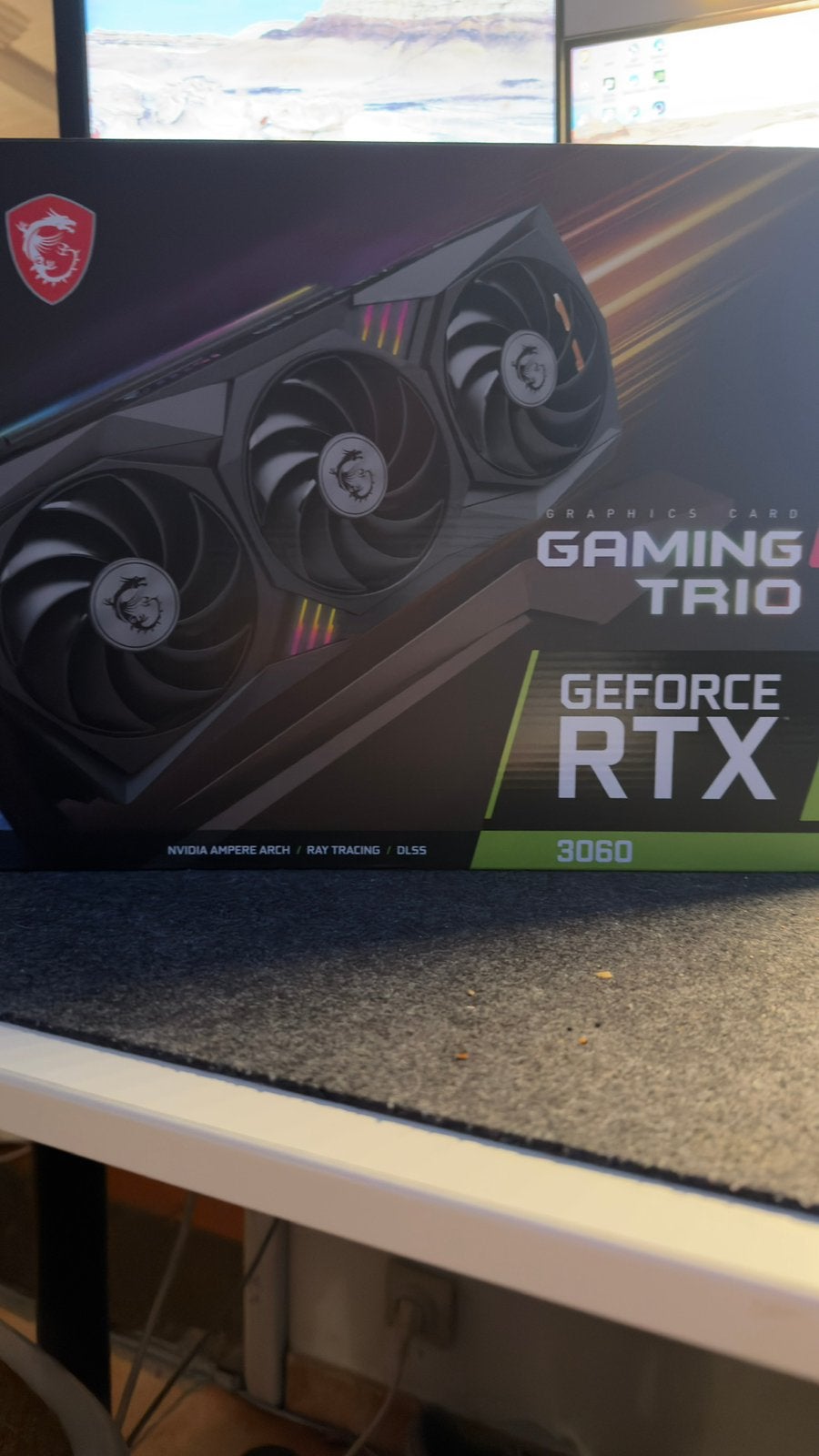 Msi Rtx 3060 gaming z trio 12gb, Computers en Software, Videokaarten, Zo goed als nieuw, Nvidia, PCI-Express 4.0, GDDR6, HDMI