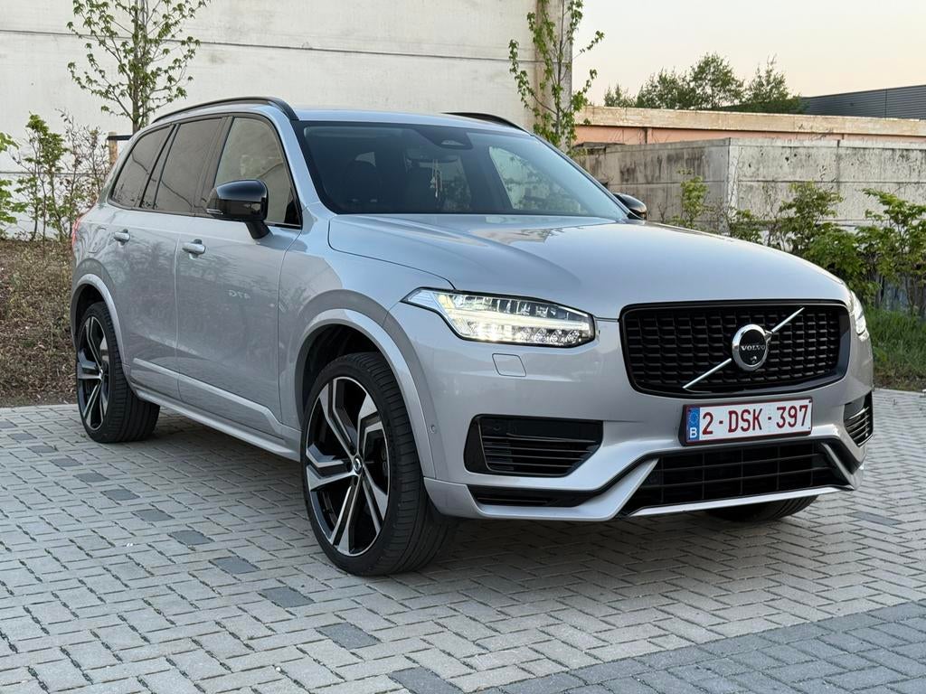 Volvo xc90 T8 455 pk, Auto's, Leder, Zilver of Grijs, 30 g/km, BTW verrekenbaar