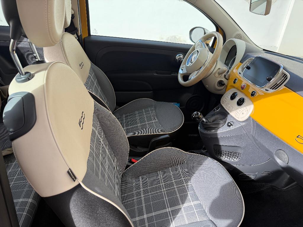 Fiatje 500, Autos, Fiat, Achat, Euro 6, Jaune, Boîte manuelle