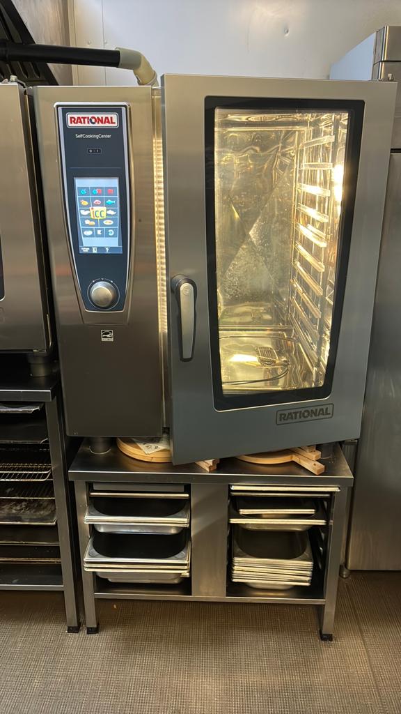 Rational oven met lopend onderhoudscontract. 100% in orde., Enlèvement, Utilisé, Fours, Fours à micro-ondes et Fours à vapeur