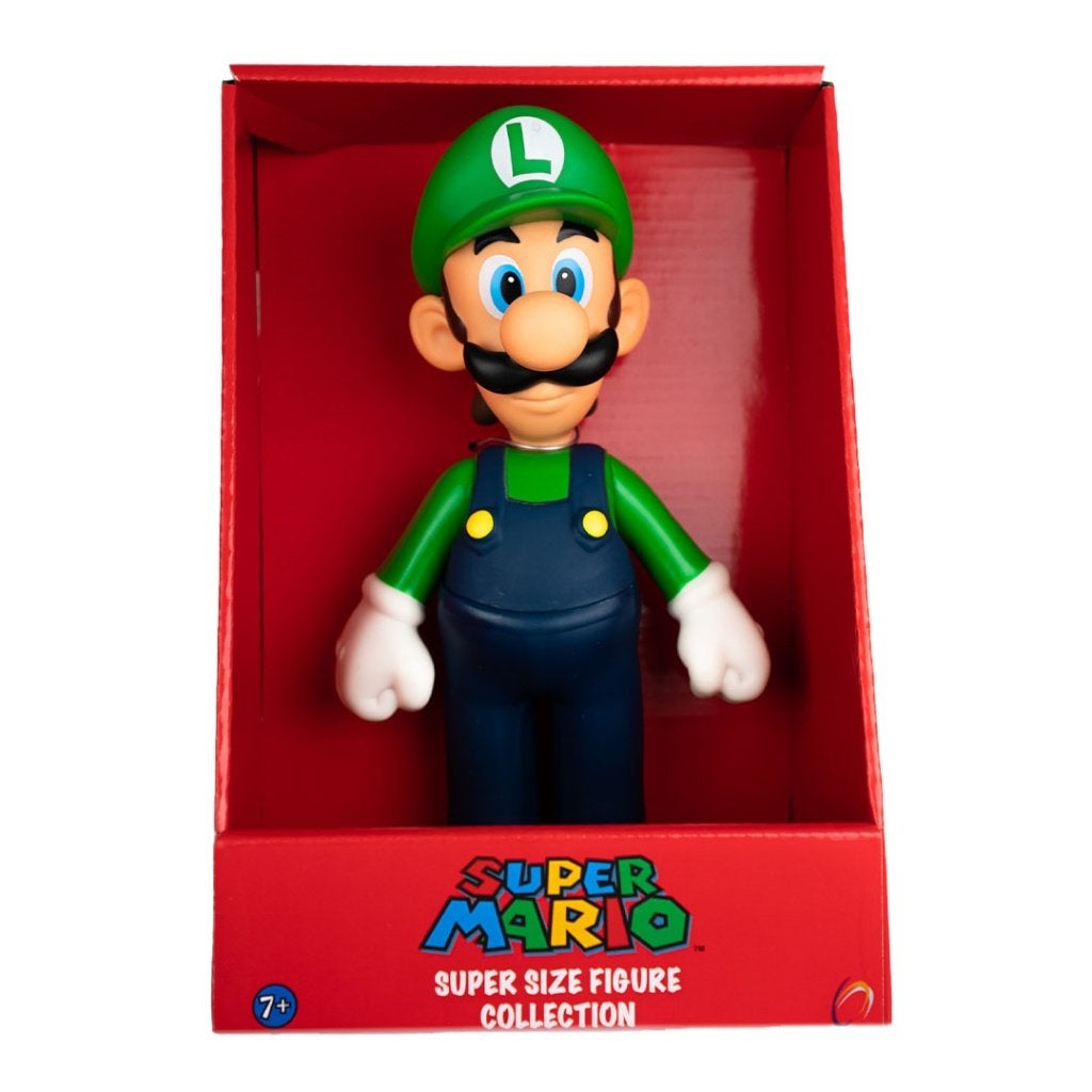 Collection de figurines Super Mario Super Size - Luigi, Enlèvement ou Envoi, Neuf