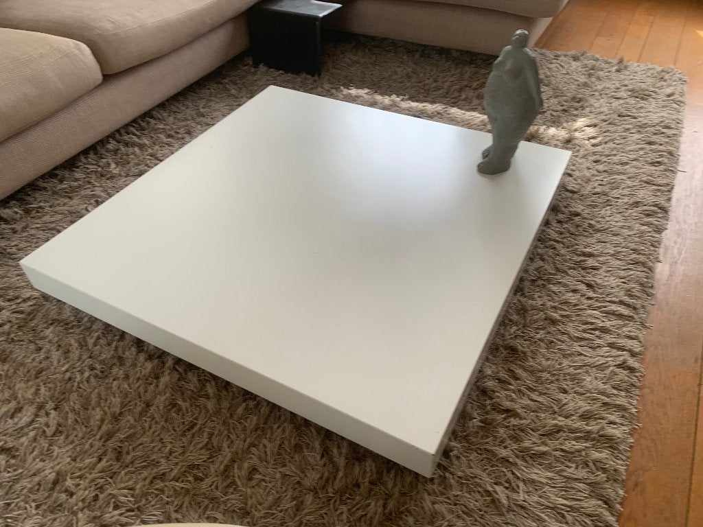 Salontafel, Huis en Inrichting, Tafels | Salontafels, Ophalen, Kunststof, Gebruikt, Vierkant