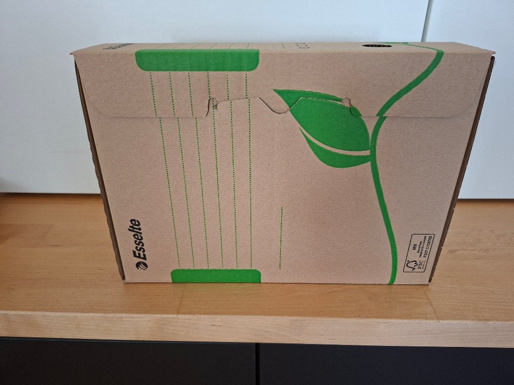 25 Boîtes archive en carton Esselte, Ophalen, Doos, Opvouwbaar, Minder dan 50 cm