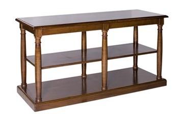 Flamant eiken SIDETABLE / WANDTAFEL / ROOMDIVIDER Eichholtz, Maison & Meubles, Enlèvement, Comme neuf, Brun, Bois
