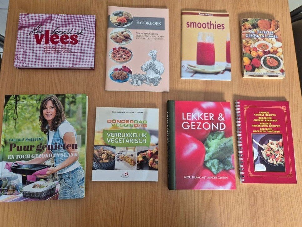 verschillende kookboeken, Boeken, Ophalen