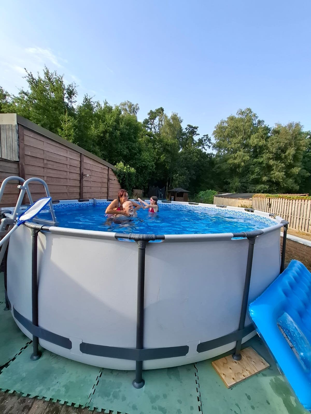zwembad Steel Pro max, Tuin en Terras, Gebruikt, Rond, Ophalen, 120 cm of meer