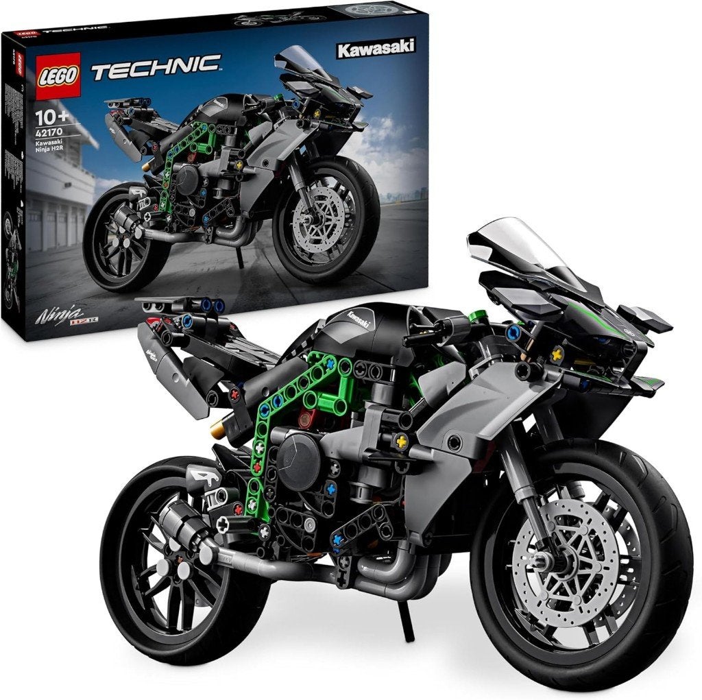 Neuf - Lego Technic La moto Kawasaki Ninja H2R (42170), Envoi, Complet, Lego, Ninjago