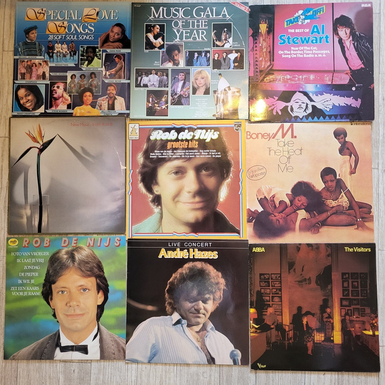 Mooie Verzameling Vinyl Platen (25+ stuks), CD & DVD, Vinyles | Rock, LP, Enlèvement