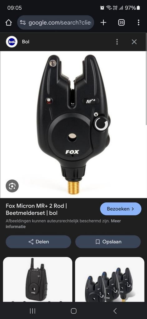 4 biepers fox mr+, Ophalen
