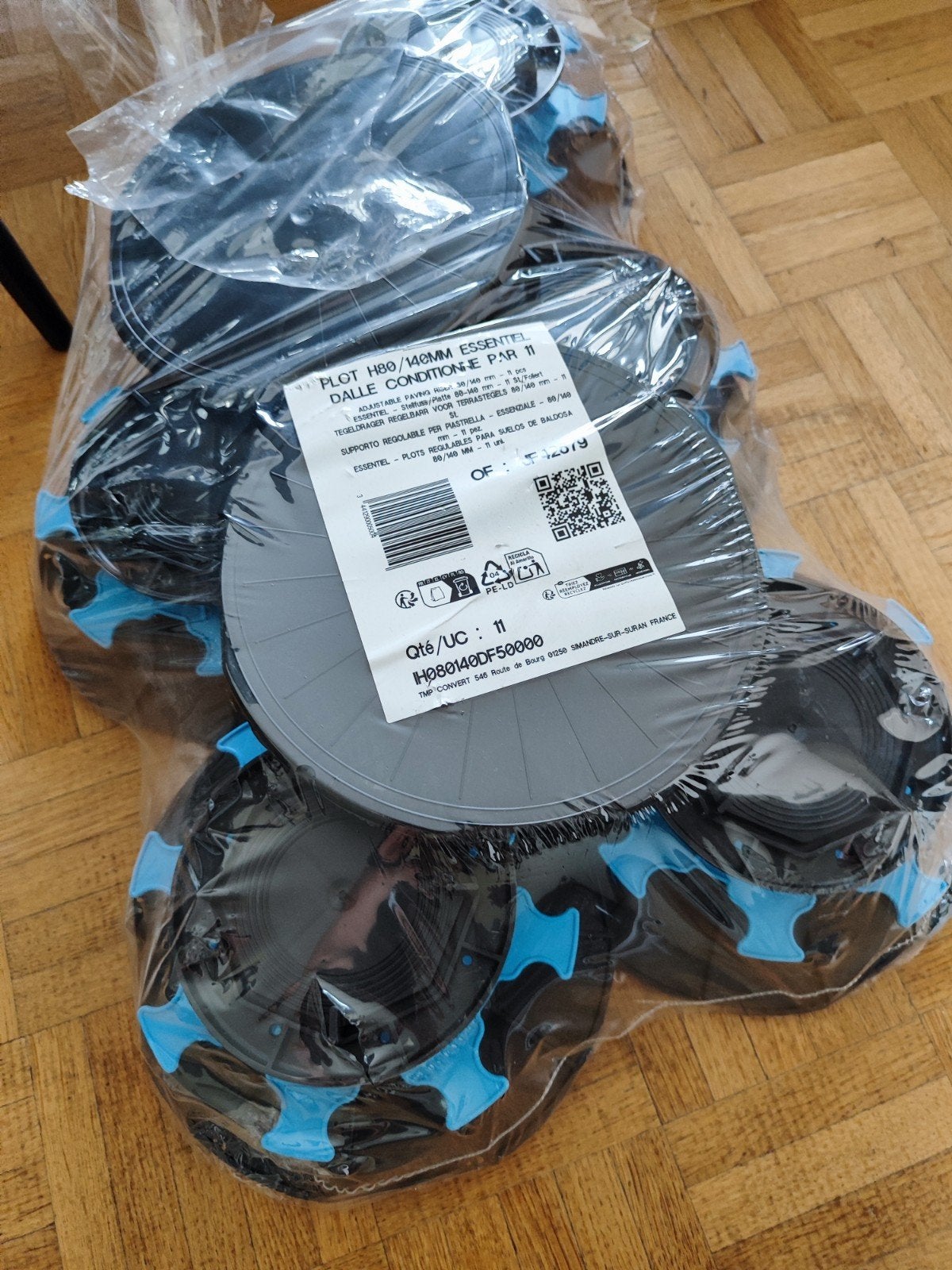 7 nieuwe terrasdragers 80-140mm, Tuin en Terras, Terrasdelen en Vlonders, Ophalen, Nieuw