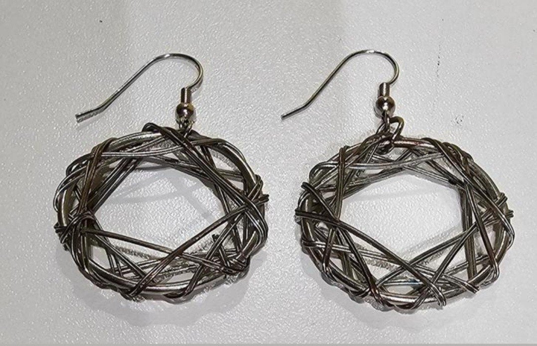 BOUCLES D'OREILLES INOX, Neuf, Enlèvement ou Envoi, Autres couleurs, Autres matériaux