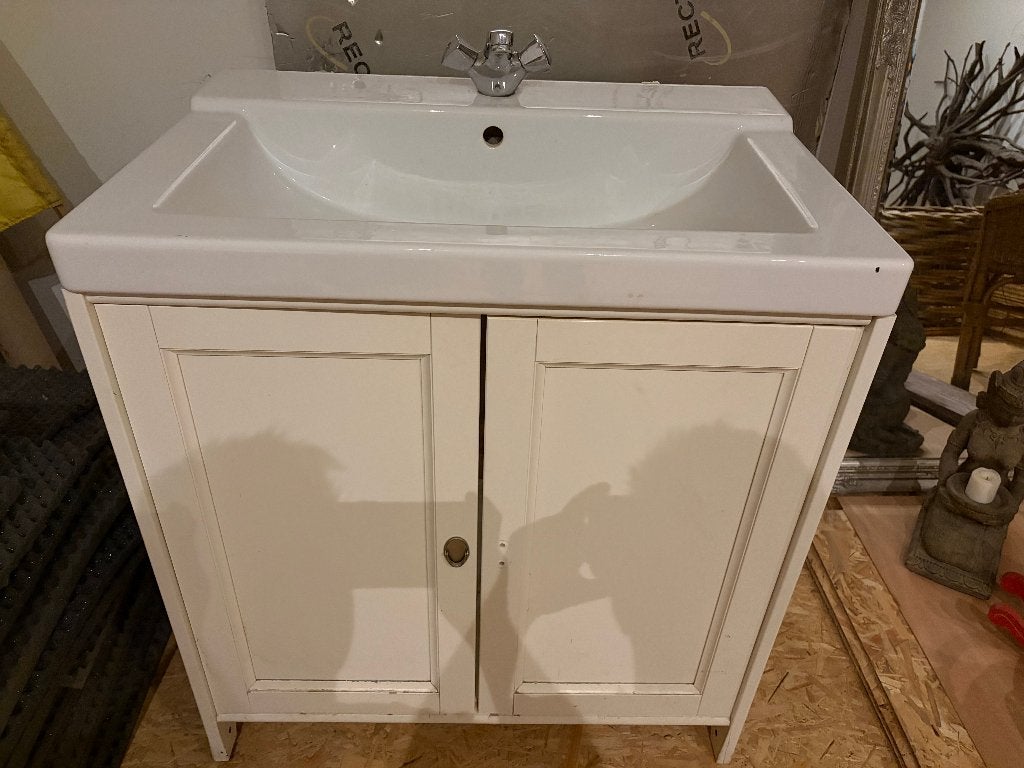 MOOIE GROTE WASTAFEL / lavabo, Ophalen, Gebruikt, Steen, Wastafel