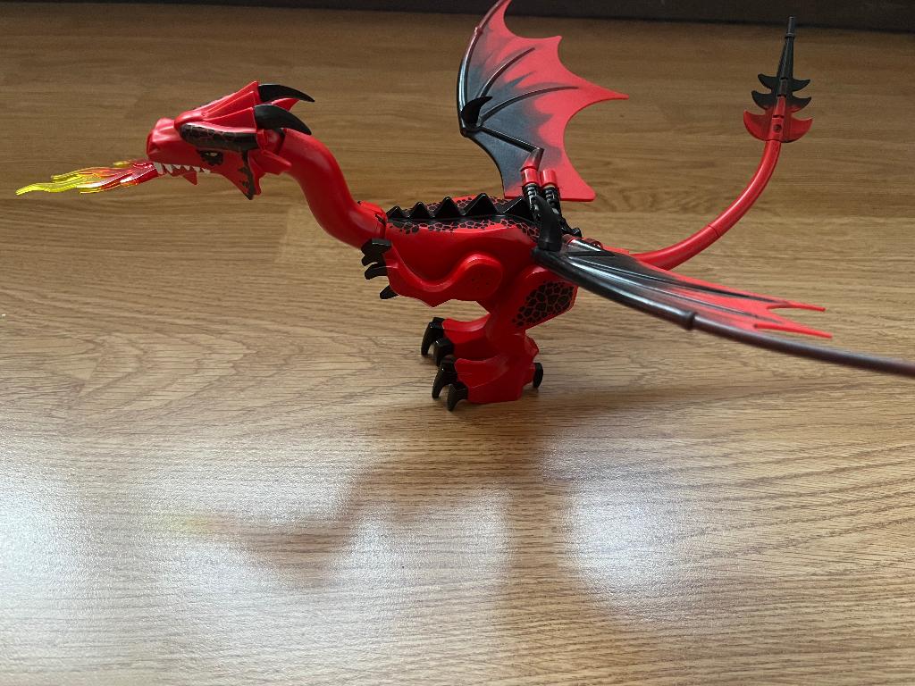 Rode LEGO draak, Ophalen of Verzenden, Zo goed als nieuw, Lego