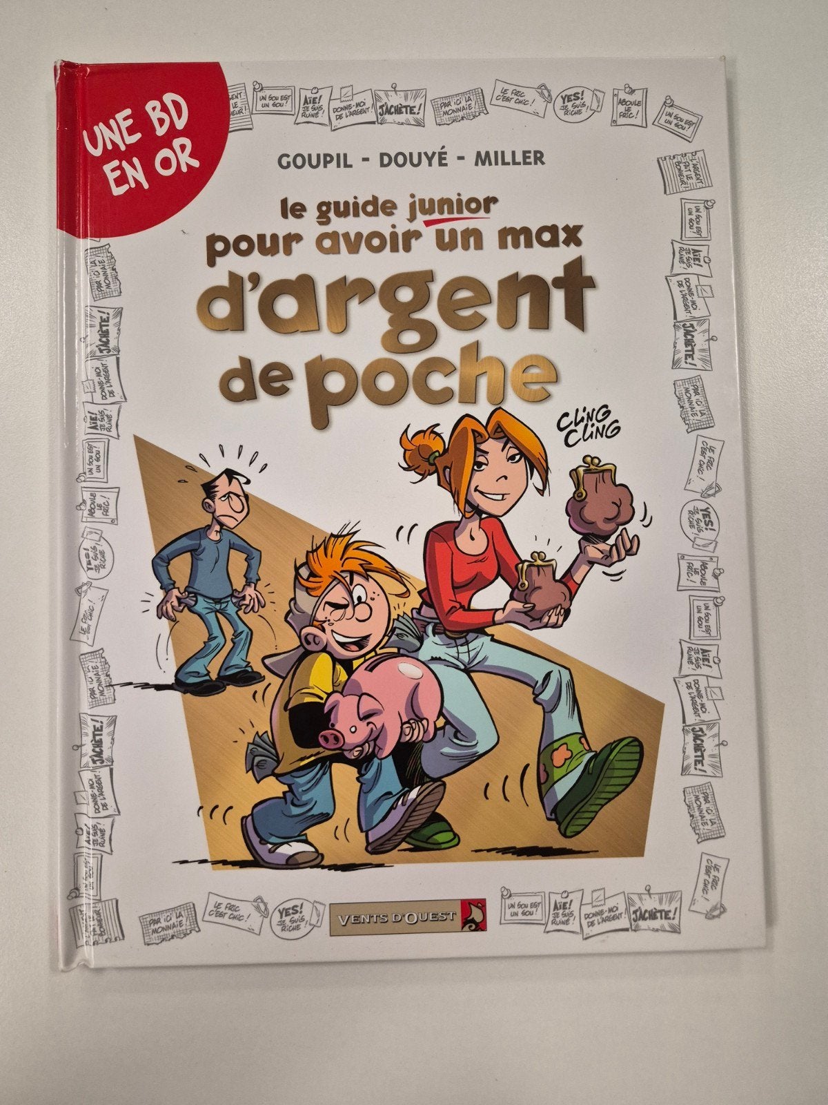 ND "Le guide junior pour avoir un max d'argent de poche", Livres, Enlèvement ou Envoi, Une BD, Utilisé, Goupil- Douyé- Miller