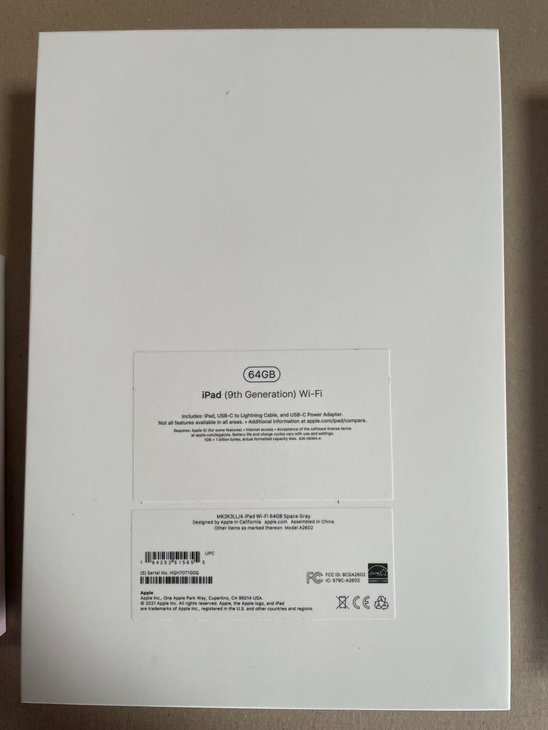 Ipad (lege doos), Computers en Software, Ophalen, Zo goed als nieuw