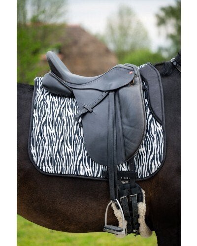 Nieuw hb zadeldek zebra mini en shetland, Neuf, Noir, Shetlander/Mini, Enlèvement ou Envoi