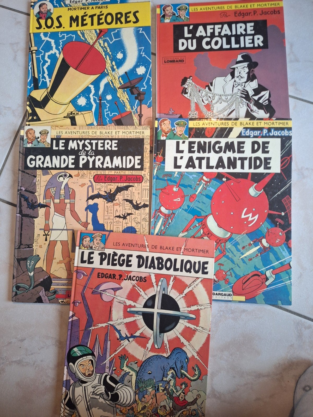 Lot de 5 Bd Blake et Mortimer pour 27€, Plusieurs BD, Utilisé