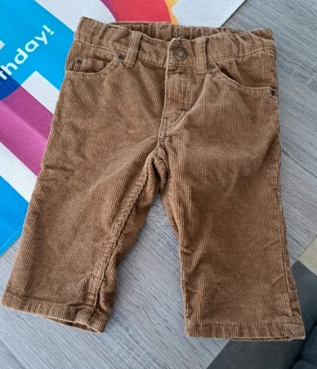 Logg bruine broek 74, Enfants & Bébés, Vêtements de bébé | Taille 74, Pantalon, Garçon, Enlèvement ou Envoi, H&M