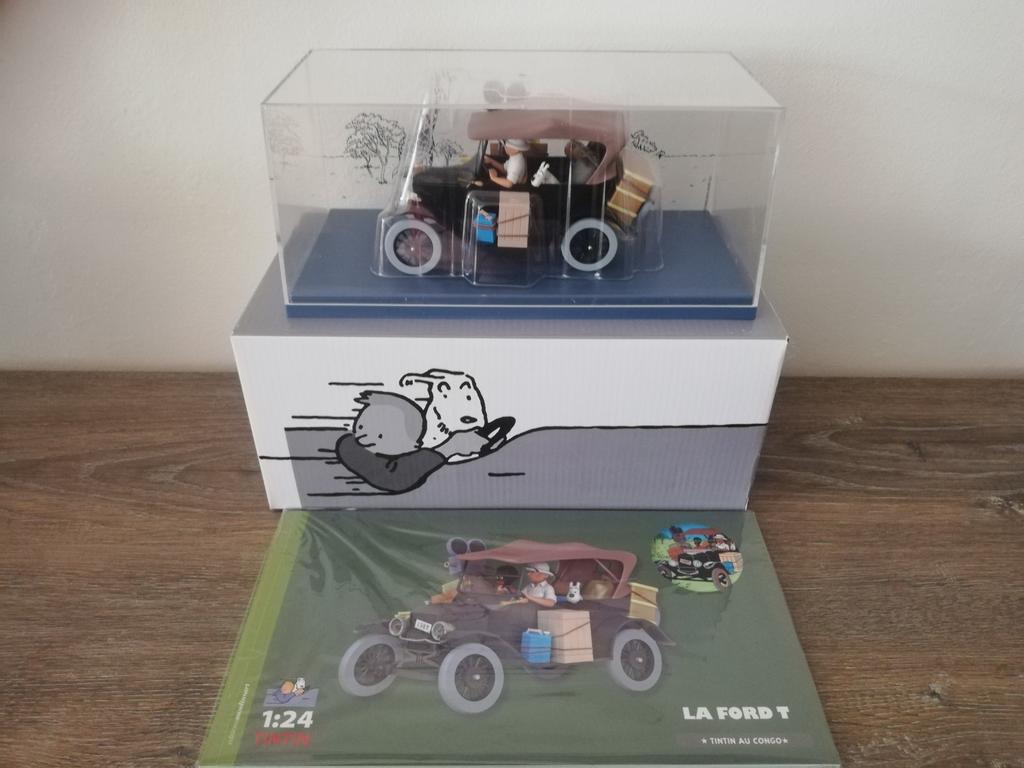 Voiture Tintin 1/24, Tintin