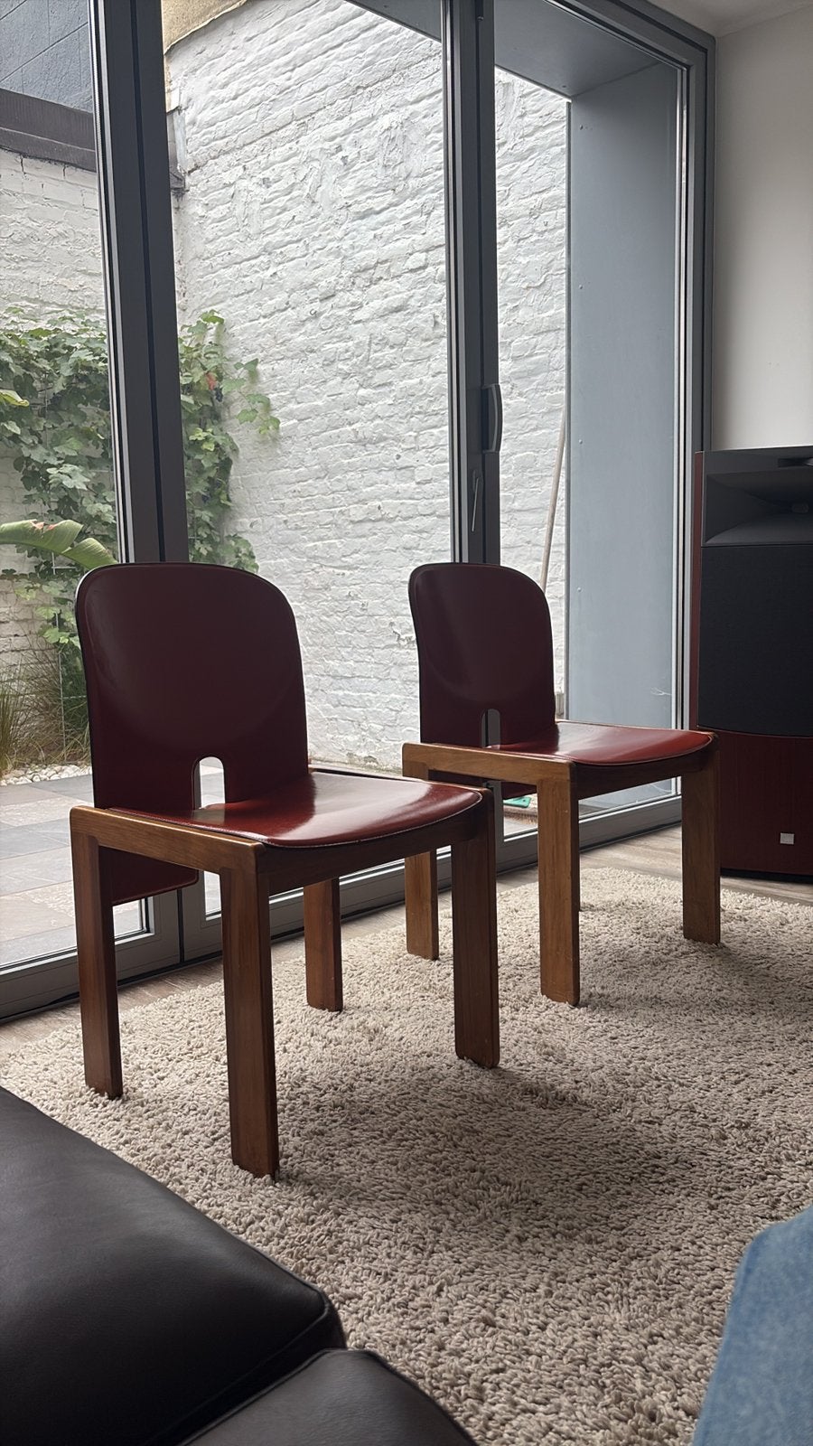 Tobia scarpa cassina 121 chairs, Huis en Inrichting, Ophalen, Zo goed als nieuw