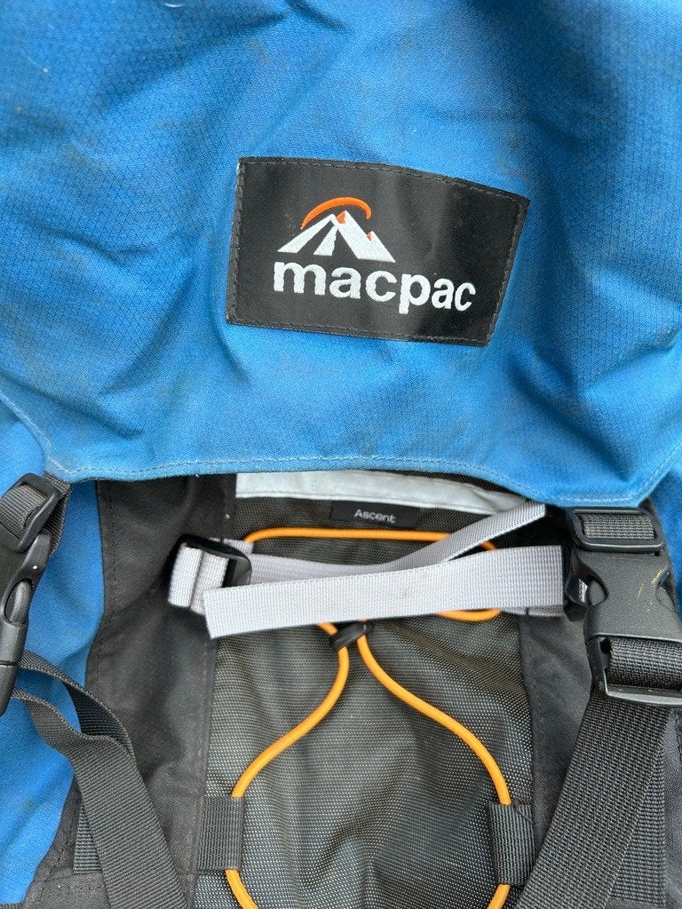 Macpac Ascent 65L Trekkingrugzak – Made in New Zealand – Top, Sports & Fitness, Alpinisme & Randonnée, Macpac, Comme neuf, Enlèvement
