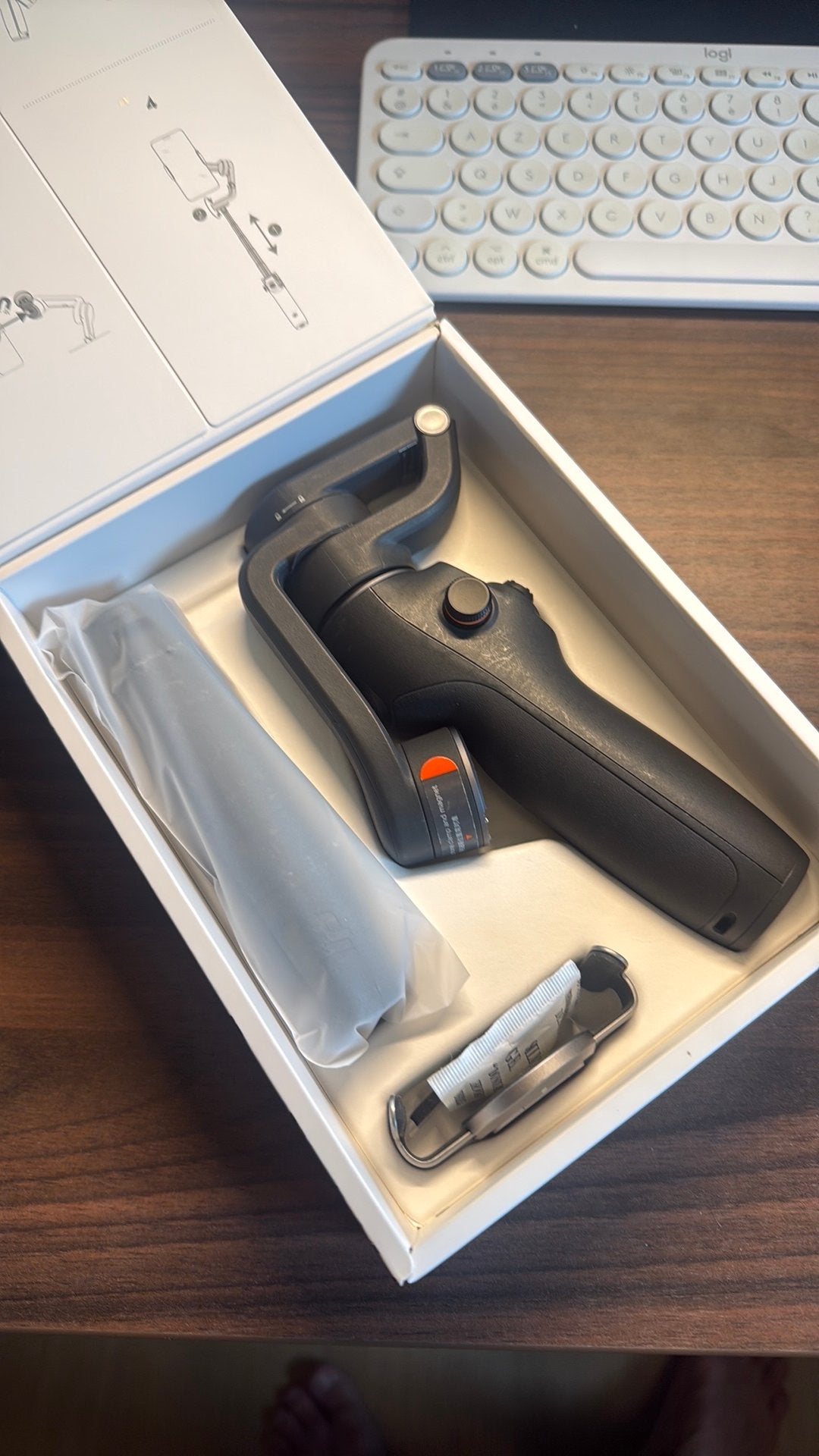 DJI Omso Mobile 6, Ophalen, Gebruikt