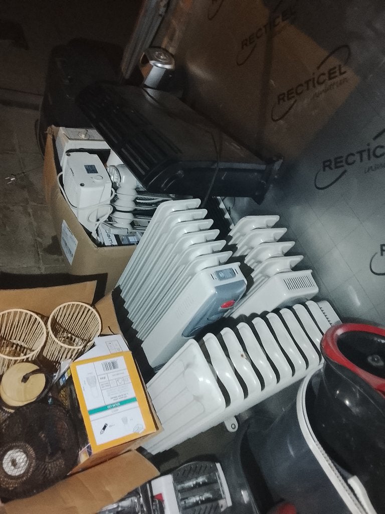 Lot chauffages electrische, Ophalen, Gebruikt