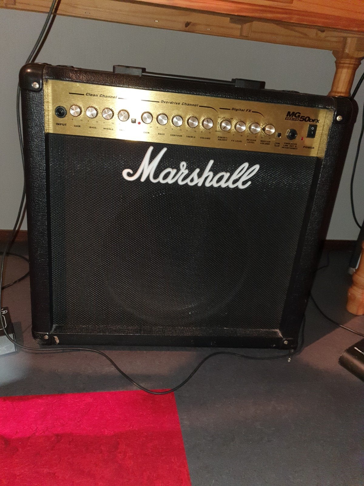 Marshall MG50DFX, Enlèvement, Utilisé, Guitare, 50 à 100 watts