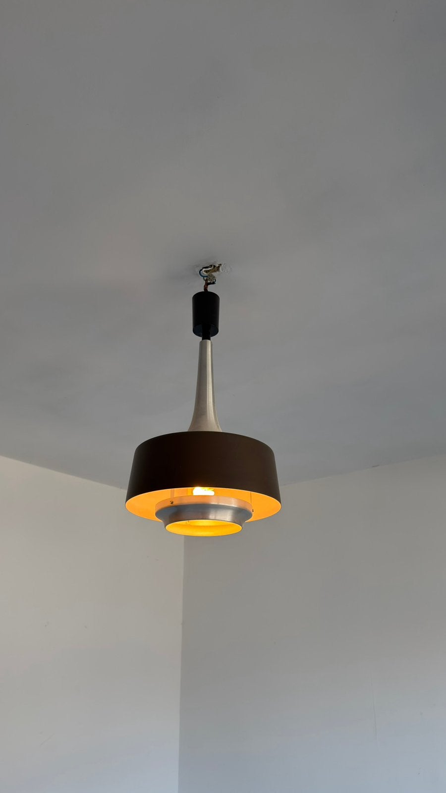Vintage Philips hanglamp, Ophalen, Zo goed als nieuw