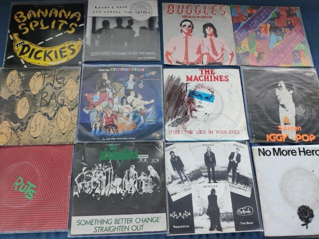 Lot singles punk (adverts, stranglers, dickies, buggles, mac, Ophalen of Verzenden, Pop