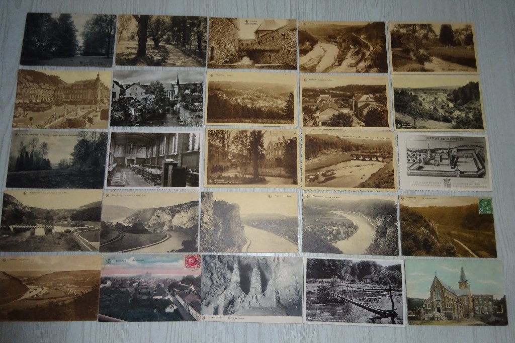 Lot 100 postkaarten België Wallonië - Belgique La Wallonie, Ophalen of Verzenden