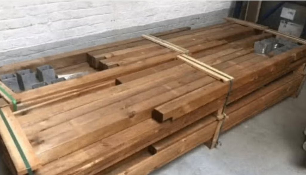 carport  SHOWROOMMODEl, Tuin en Terras, Ophalen, Gebruikt, Carport