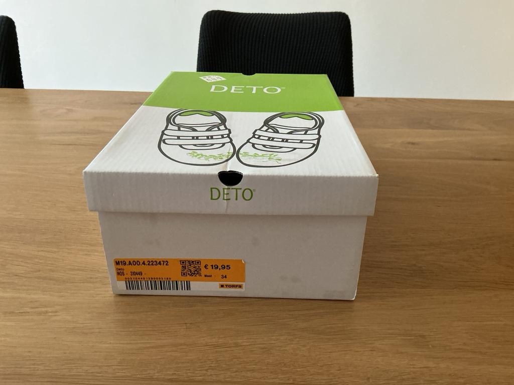 Deto turnpantoffels (maat 34), Kinderen en Baby's, Ophalen, Gebruikt, Jongen of Meisje, Sportschoenen